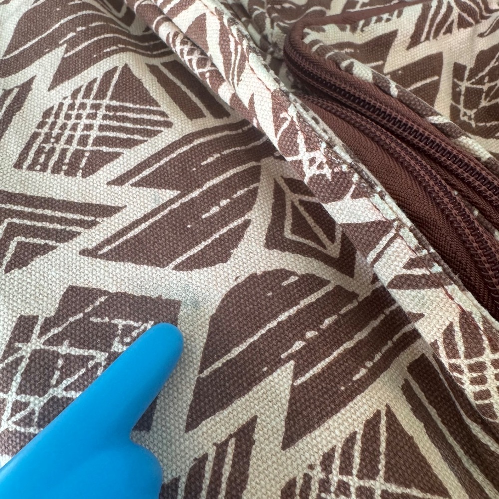 KAVU Rope Sling Bag Crossbody Aztec Geometric "Clear Above Visibility Unlimited" - Picture 15 of 15